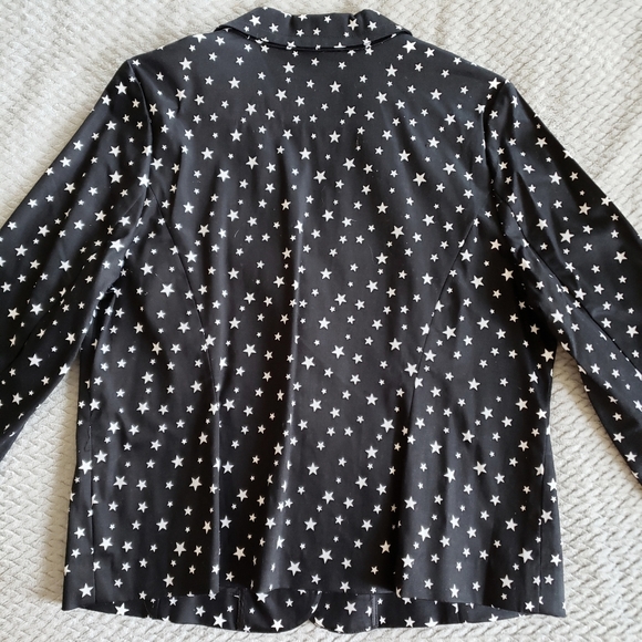 Vintage Star Semi Cropped Blazer Y2K Joan Rivers - Picture 7 of 15